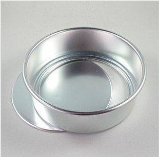 8 inch cake mold aluminum (anode) movable bottom round cake mold baking utensils