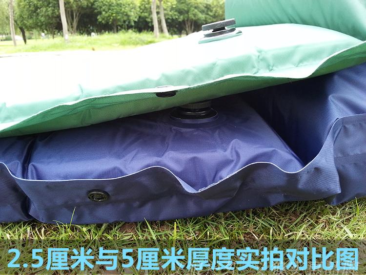 Pad tự bơm hơi Đơn đôi ngoài trời pad pad ăn trưa nghỉ pad ngủ dày tự động thảm bơm hơi - Thảm chống ẩm / Mat / Gối thảm dã ngoại