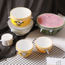 Food grade silicone fresh cover universal bowl cover sealing film cover household multifunctional universal insurance stretching artifact