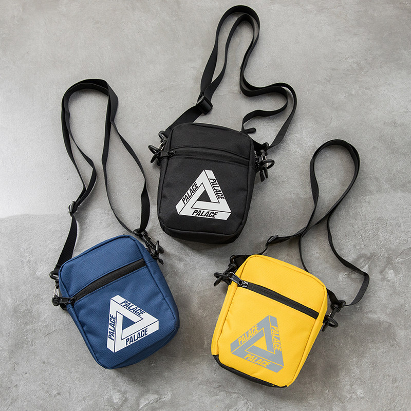 Japan and South Korea men's messenger bag ins tide brand shoulder bag casual bounce bag trendy fashion small mobile phone bag tooling bag