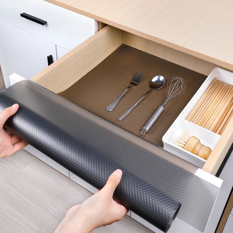 Japan drawer pad paper antibacterial moisture-proof and mildew-proof overall cabinet wardrobe cushion thickened with cut kitchen waterproof and oil proof stickers