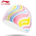 Mũ bơi trẻ em Li Ning bé trai và bé gái mũ bơi silicone không thấm nước và thoải mái đào tạo mũ bơi trẻ em đích thực mũ bơi 	mũ bơi aryca	 Mũ bơi