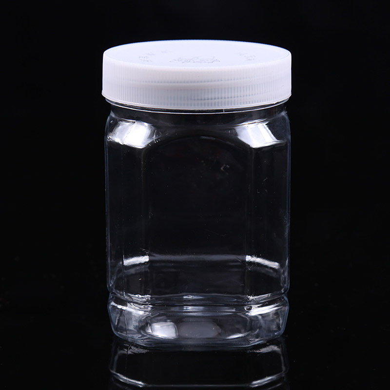 Bee honey plastic 500g bottle 1 pound food to collect food