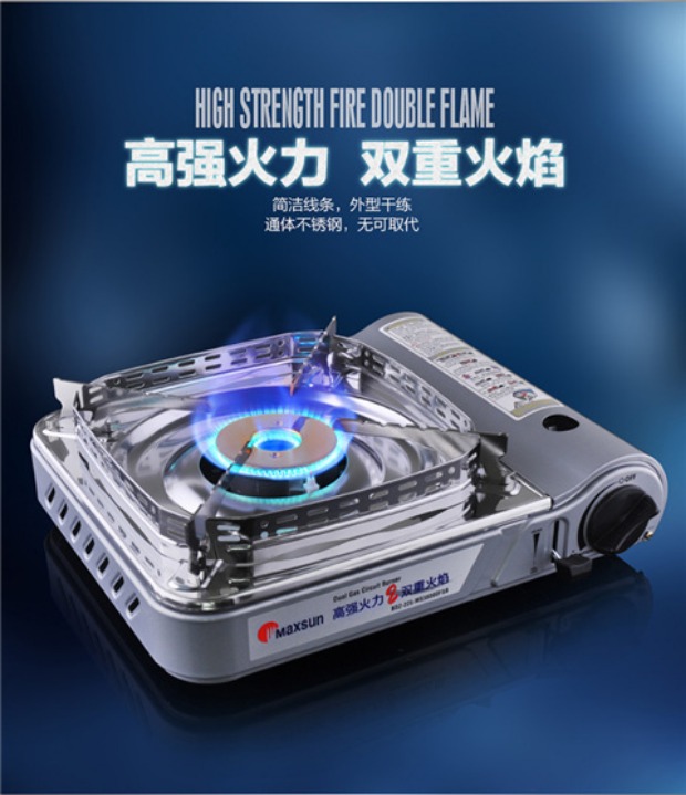 Xung tươi ngoài trời băng cassette lò nướng di động lĩnh vực nướng dã ngoại bếp gas gas cắm trại bếp lò Cas - Bếp lò / bộ đồ ăn / đồ nướng dã ngoại bếp ga mini cao cấp