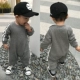 Quần áo bé gái Xiêm lợn bé màu đỏ mùa đông năm mới trang phục nam lưới màu đỏ mừng năm mới trăng rằm dễ thương quần áo trẻ sơ sinh thu đông