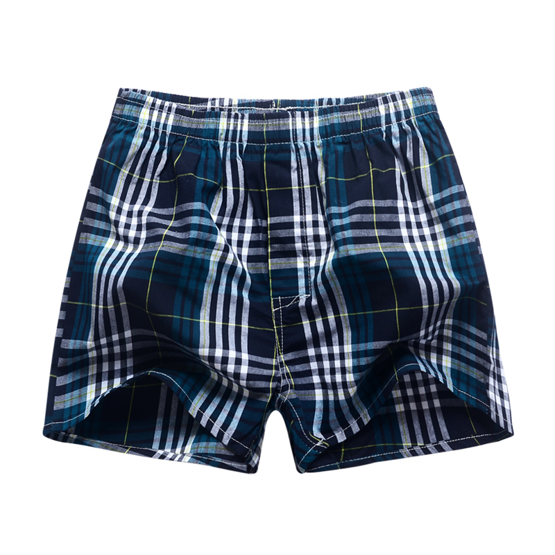 Thanh niên quần thoáng khí quần short nam cotton boxer tóm tắt quần ngủ nam rộng kích thước lớn bốn góc quần lớn quần chip nam