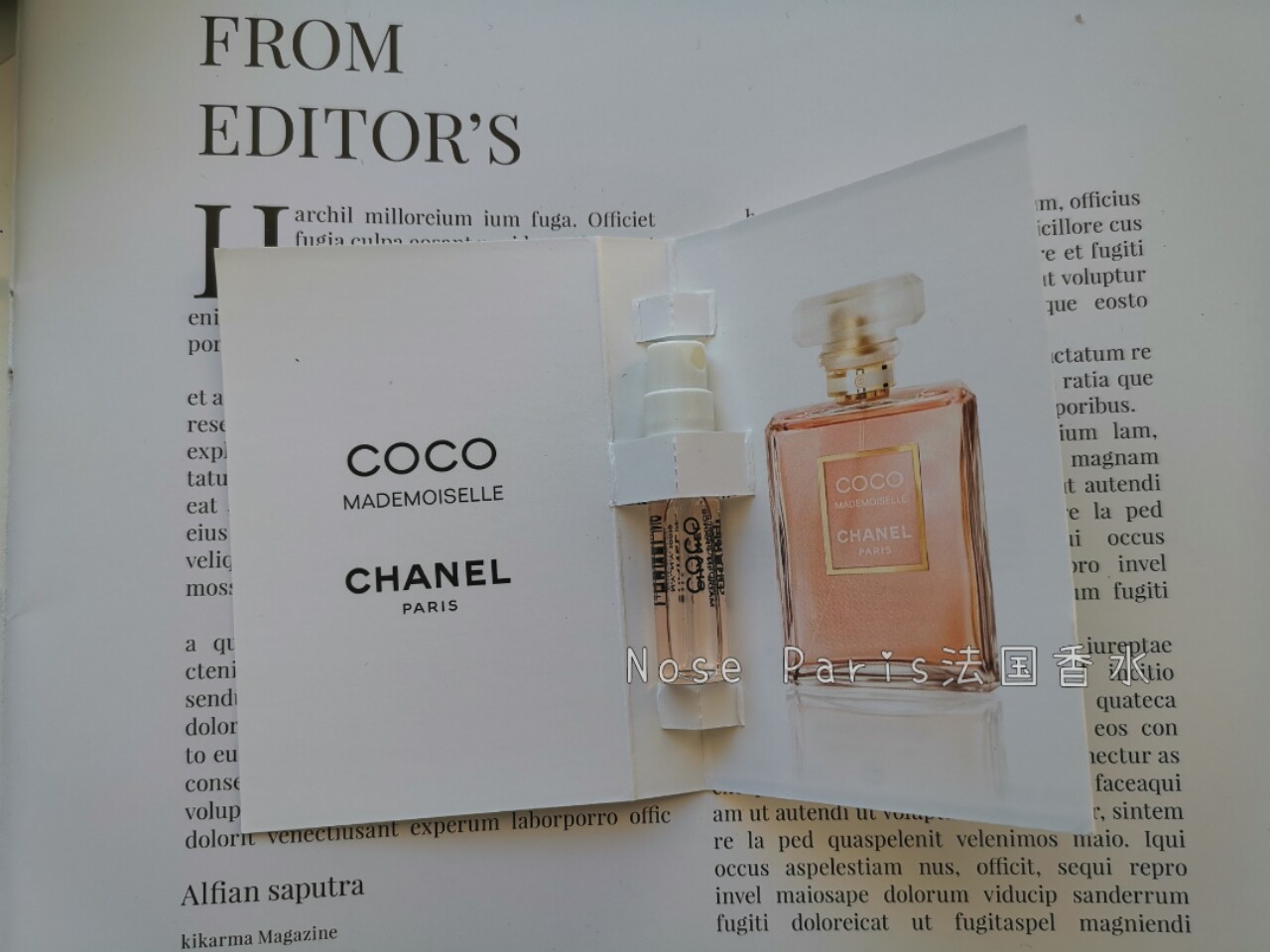 Chanel Chanel coco Miss Coco Fragrant and Fresh Water Women's Perfume Light and Strong Test Bag 1 5ml with Spray