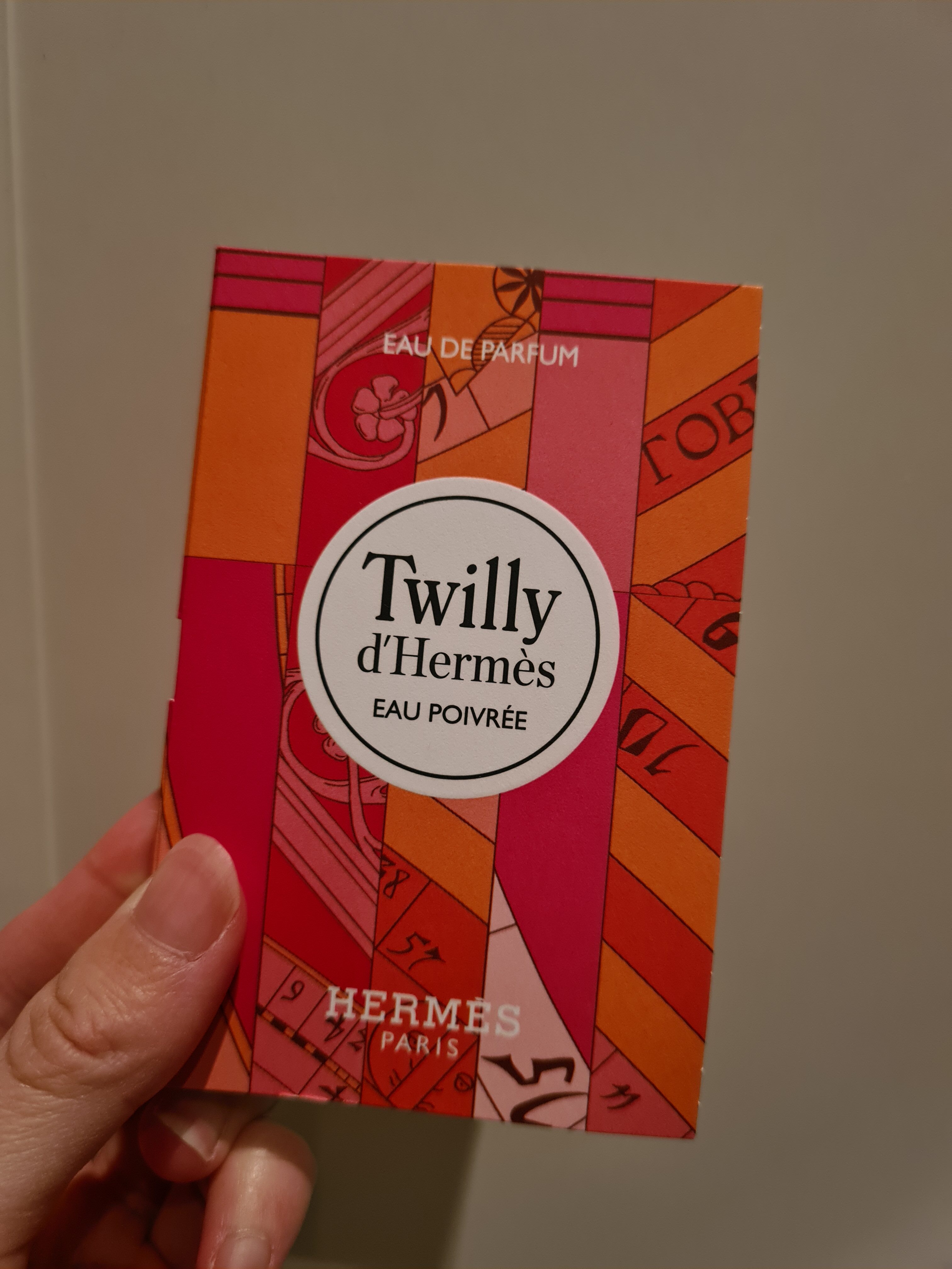 Twilly dHermes Poivre love Marsee silk scarlet, lady's perfume original dress tried bag