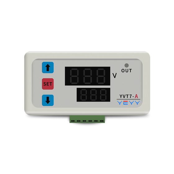 내장형 DC AC 전압 감지 릴레이 모듈 과전압 및 저전압 상한 및 하한 지연 경보 0-100v