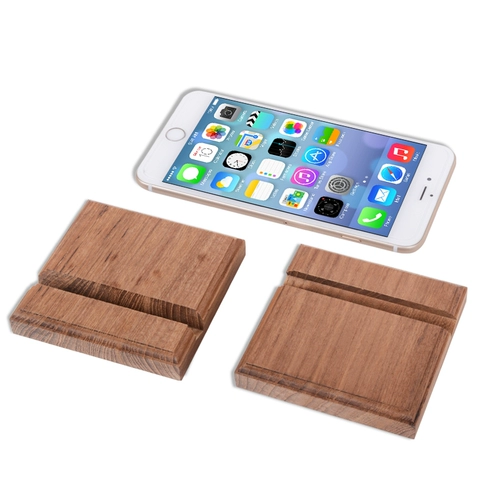 Портативный держатель для телефона из натурального дерева, деревянные умные часы, универсальный мобильный телефон