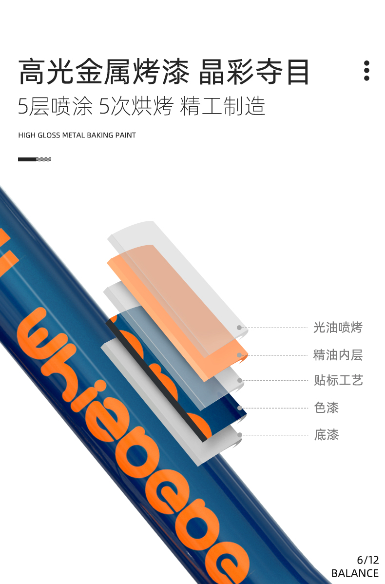 荟智 儿童平衡车 无脚踏减震滑行车 适合2-6岁 图15