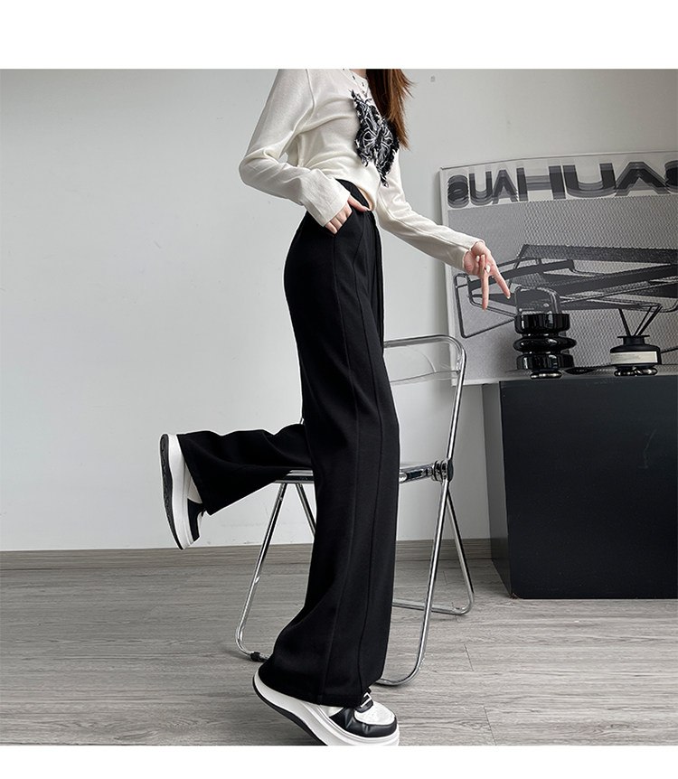 Осенние летние тонкие штаны для отдыха, свободный прямой крой, подходят для подростков 