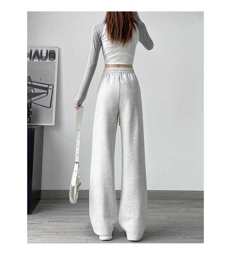 Осенние летние тонкие штаны для отдыха, свободный прямой крой, подходят для подростков 