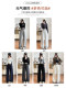 White velvet sports pants 2025 new winter machete sweatpants small sickle pants narrow version straight wide leg pants