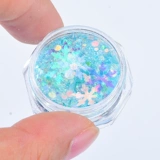 Мигающие блестки для ногтей для контуринга для макияжа глаз, ювелирное украшение для маникюра, DIY, популярно в интернете