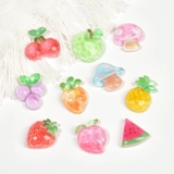 Аксессуары из смолы с кристаллами и фруктами, кремовый клей, сделай сам, ручной работы, домашний чехол для мобильного телефона, материал, ювелирное изделие, клей для счастливой сумки