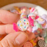 Кремовый чехол для телефона, заколка для волос, игра с едой с аксессуарами, DIY, оптовые продажи