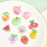 Аксессуары из смолы с кристаллами и фруктами, кремовый клей, сделай сам, ручной работы, домашний чехол для мобильного телефона, материал, ювелирное изделие, клей для счастливой сумки