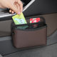 Car storage bag interior door central control seat