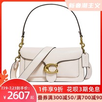 COACH coach womens bag counter new TABBY retro solid color shoulder messenger bag Bacchus bag ins womens bag