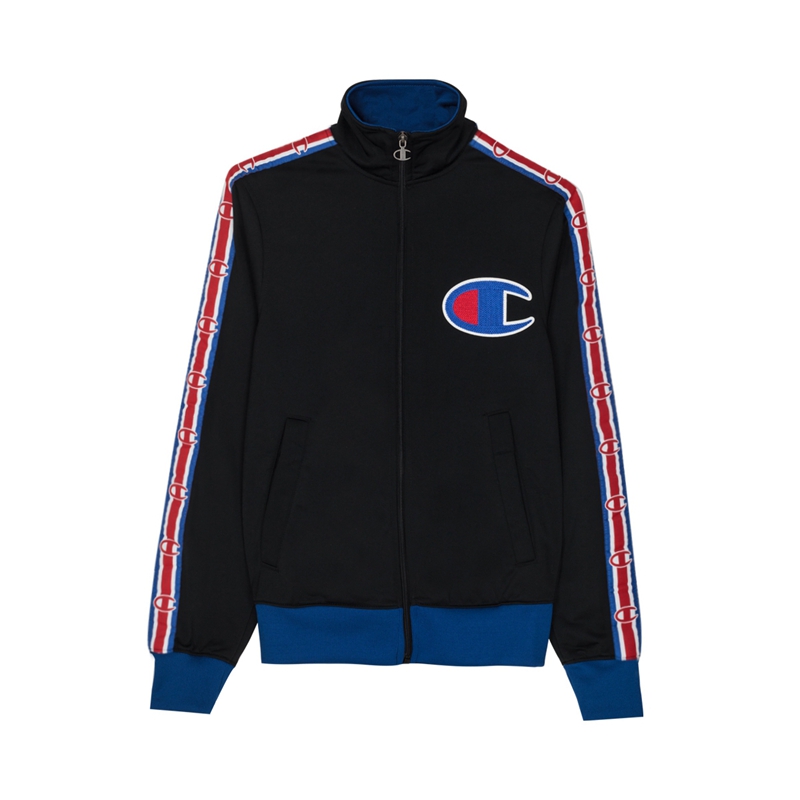 Nhà vô địch Champion nam New Left ngực Big Logo Chuỗi Zipper Editing Jacket V3377-549870