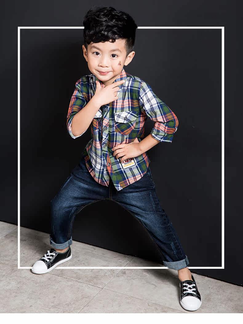 Chemise garcon à manche longue - Ref 2074932 Image 7