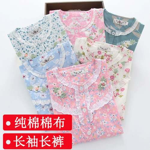 Хлопковый кружевной тонкий лонгслив, хлопковая пижама, кружевное платье, большой размер, круглый воротник