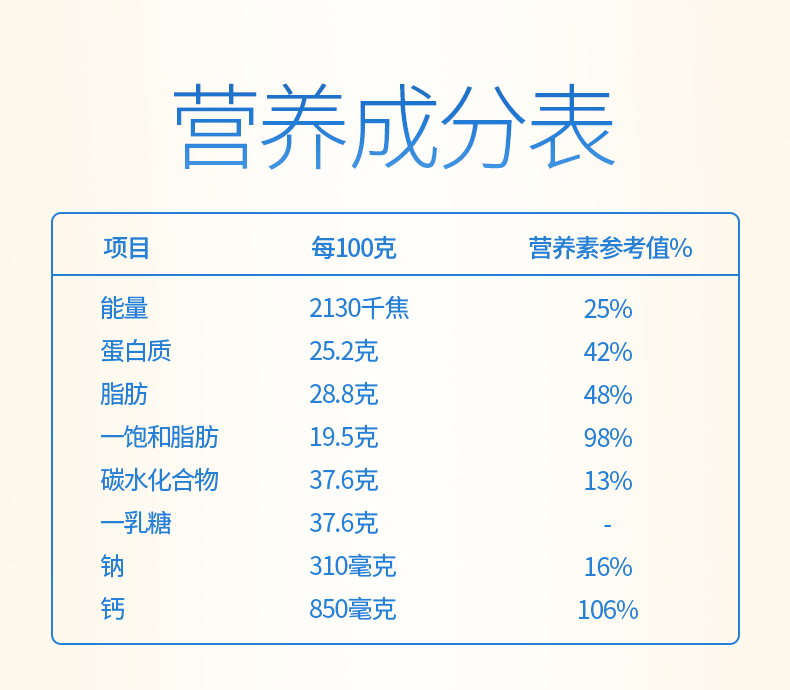 【900g】进口全脂奶粉成年青少年牛奶粉