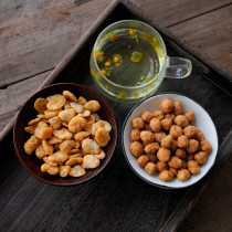 Evening orange spicy and crispy peanuts peanut bean broad bean bean petals clean and no added flavor snacks Snacks