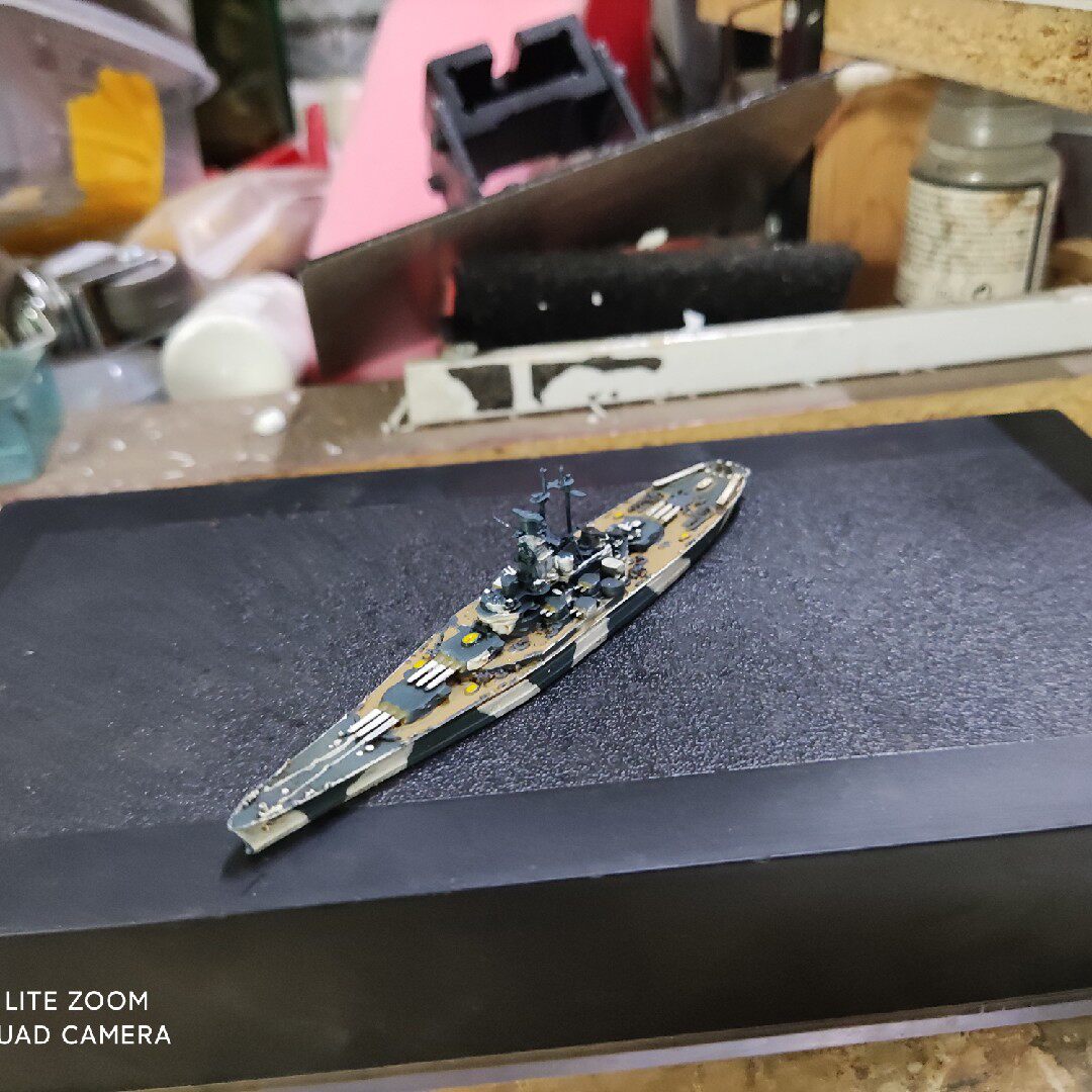 1 2000 ships US Alabama class battleship model finished wood chia board type-Taobao