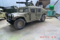 Tamiong 35267 US M1046 Humvee Tao style missile launch vehicle generation kit plate piece