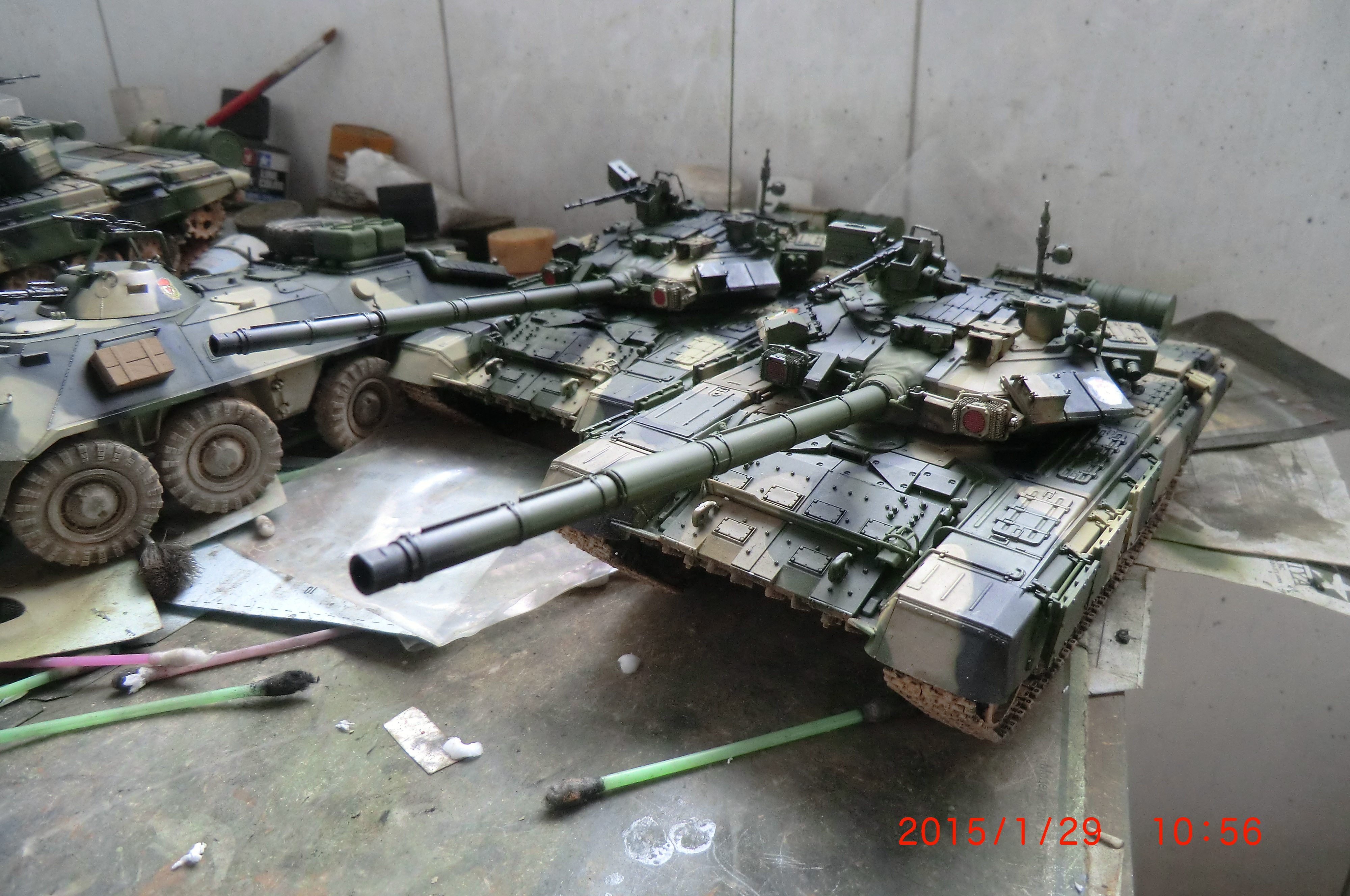 MENG TS-006 1 35 Russian T90 tank model generation (package plate)