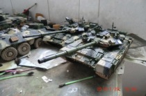 MENG TS-006 1 35 Russian T90 tank model generation (package plate)