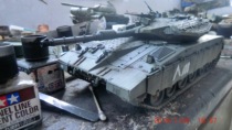 MENG TS-001 1 35 Merkava Mk 3D Early model foundry (including plate parts)