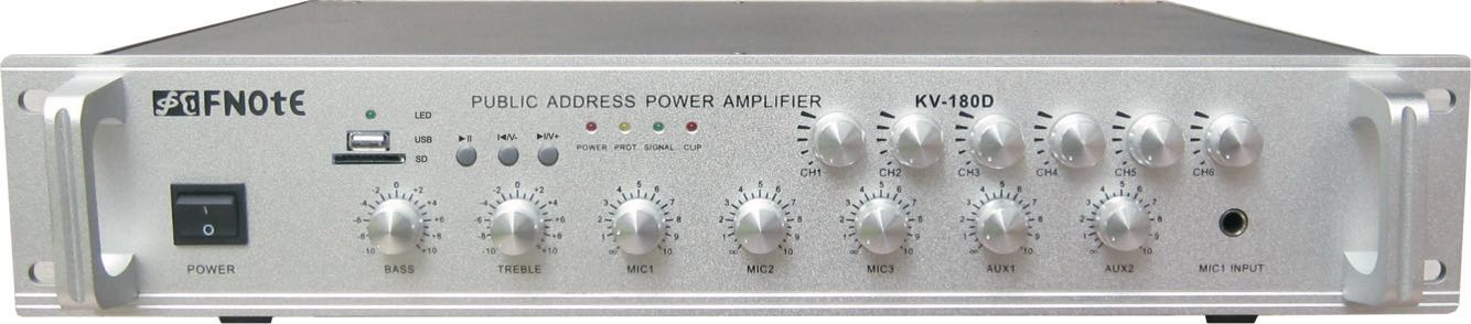 Spot give sound with USB 6 partition merge amplifier KV-70DU 120DU 180DU 280DU 380DU