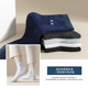 Antarctic socks men's summer cotton pure anti-odor sweat-absorbent mid-calf socks spring and autumn cotton socks summer ຖົງຕີນຜູ້ຊາຍບາງໆ