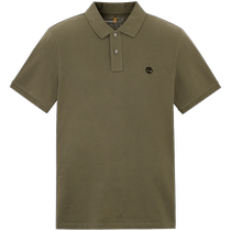 Timberland Timberland official mens short-sleeved POLO summer 24 new casual business loose) A62T5