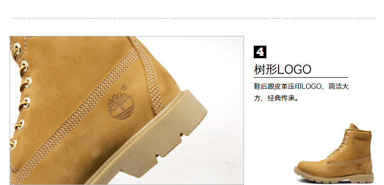 Timberland Tim Berk giày nam 18 mùa xuân và mùa hè mới ngoài trời da 6-inch giày cao | 10066 giày bảo hộ lao đông jogger
