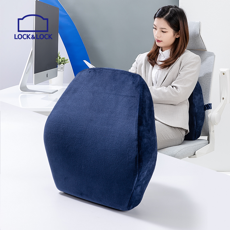 Lock cushion Office lumbar cushion Car lumbar back cushion Car seat lumbar support lumbar pillow Lumbar support lumbar cushion