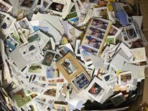 {Woozi Fairy Tales} Germany Letdown Stamps Cut Foreign Grand Tickets Pure Memorial 1 kg 1000 grams