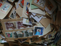 {Woozi Fairy Tale} Japan original package letter pin foreign stamp cut sheet 50 gr