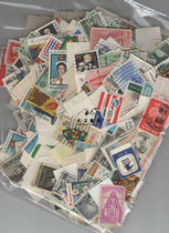 {Mu Zi Fairy} American Stamps Foreign Credit Stamps 1000 Different Non-Repetitive