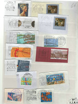 {Muzi Fairy Tales} Foreign Credit Stamps 1 yuan 3 pieces of cut interesting pokes