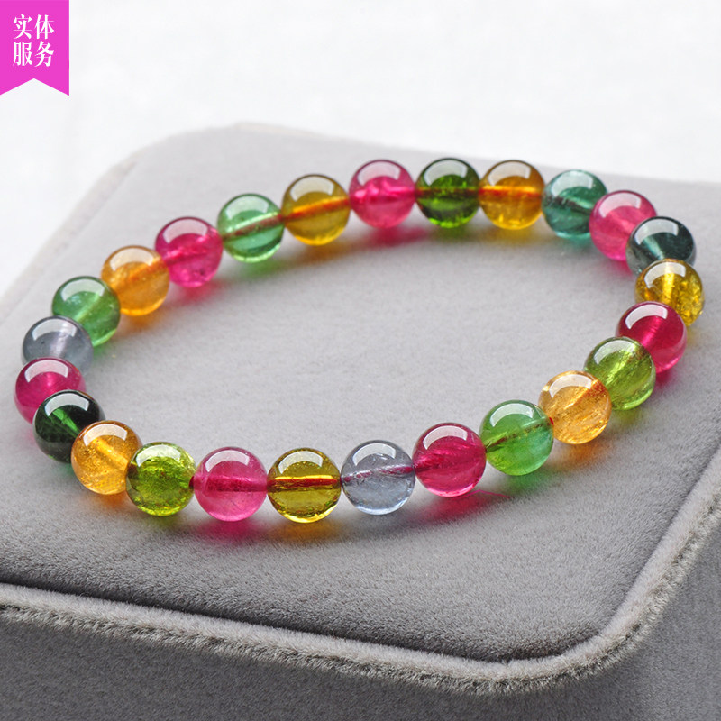 Hand weight 17 04 gr beads 7 6 mm brand new Brazilian Bite hand Alchemy color Yanis string 18628