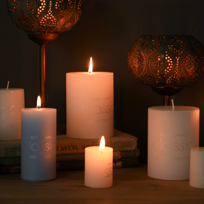 Nordic Romantic Persistent Scents candle Home Bedrooms Purifying Air Round Candles Birthday Candle Holders Candle Jasmine