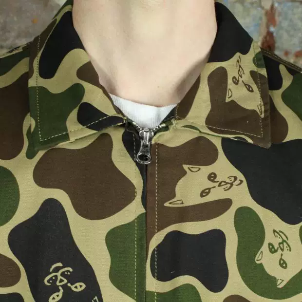 Камуфляжная куртка для мужчин и женщин, oversize