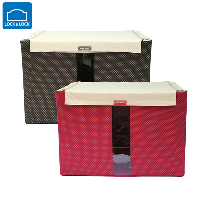 Lock lock flagship store Cloth storage box Clothes quilt Oxford finishing box storage box Storage box 66-99L