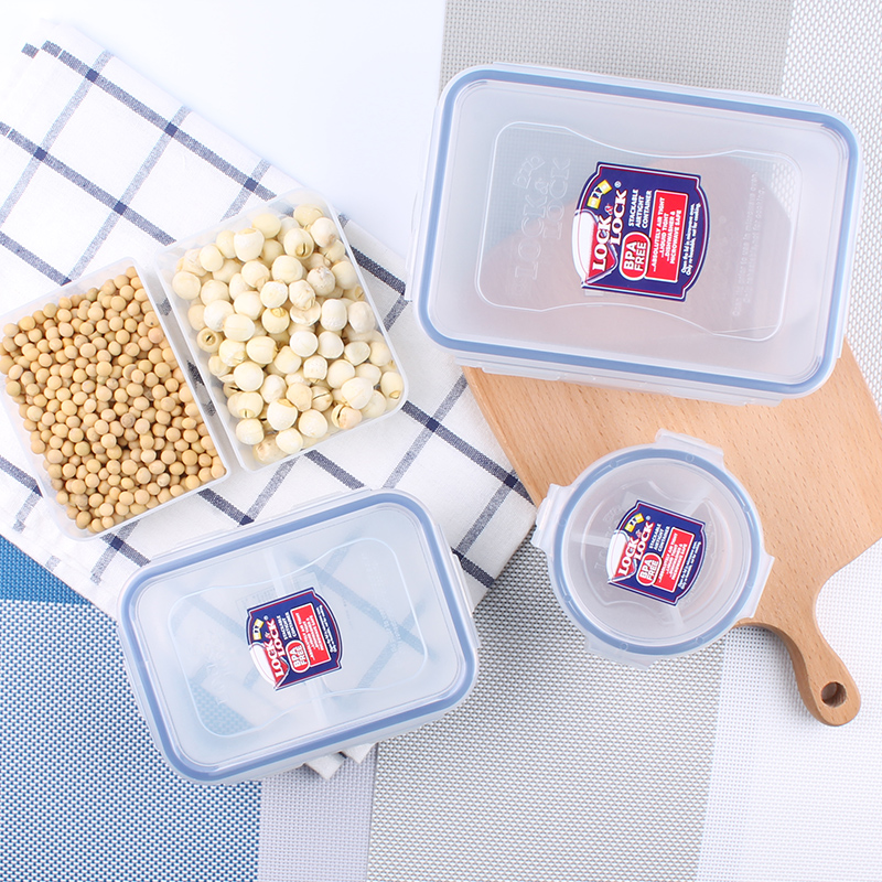 Music Buckle Music Buckle Plastic Separation Refreshing Box Lunch Box Lunch Box Lunch Box Lunchbox Lunchbox Fridge Containing