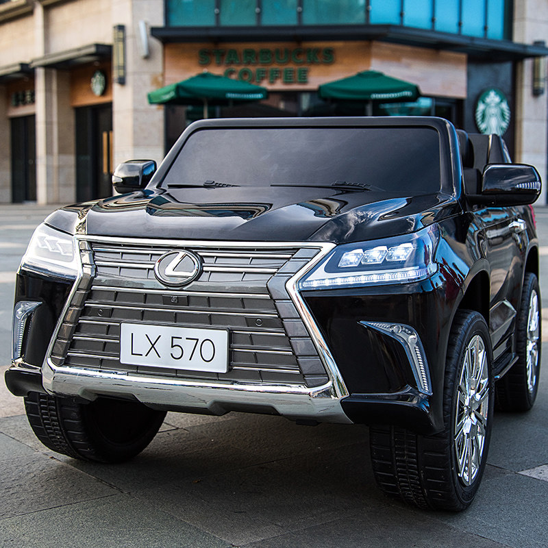 Lexus children's electric car four-wheel drive super large off-road four-wheel remote control car children's toy car double seat