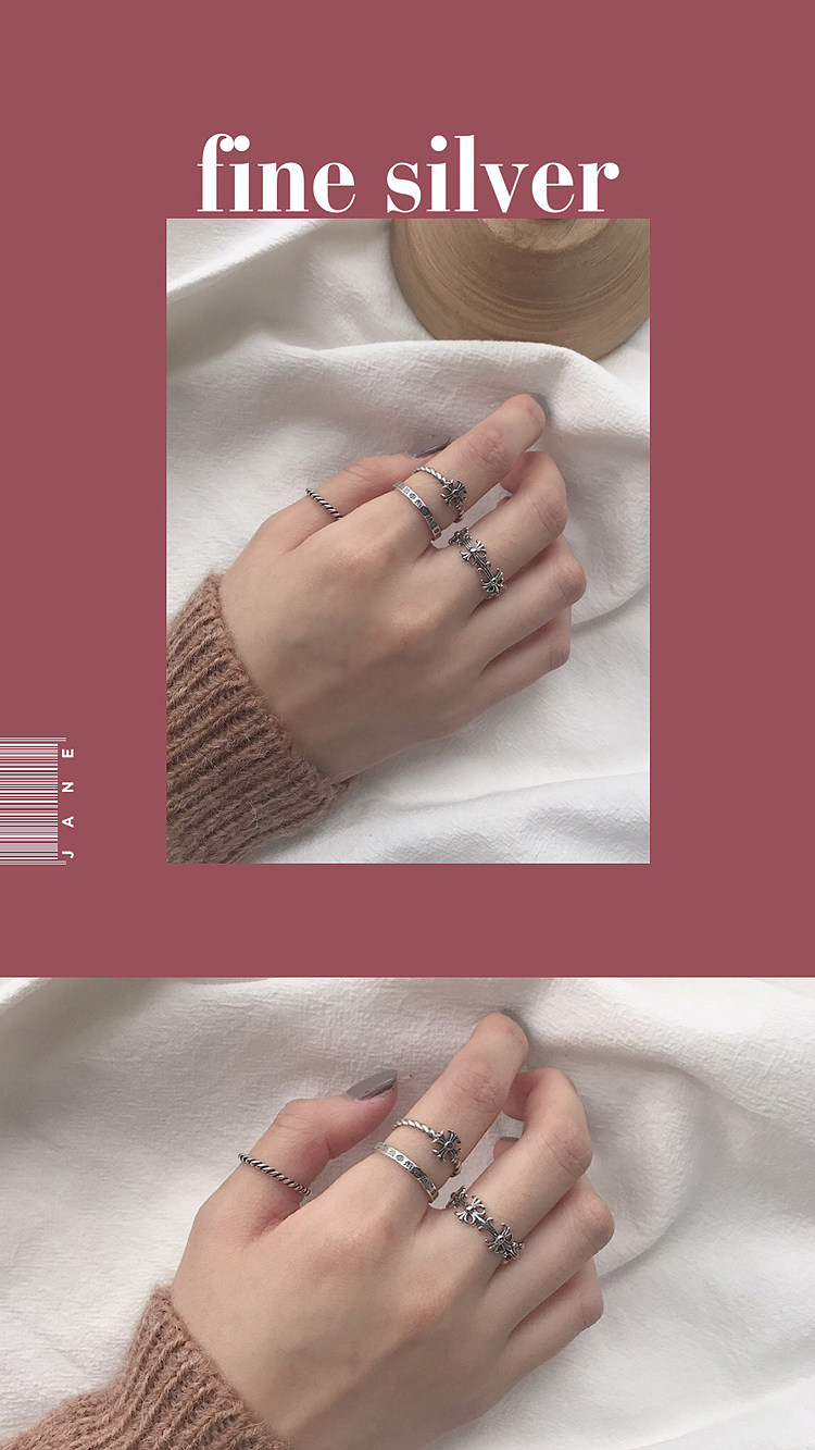 Bague mixte OTHER   en Argenterie - Ref 3086768 Image 28